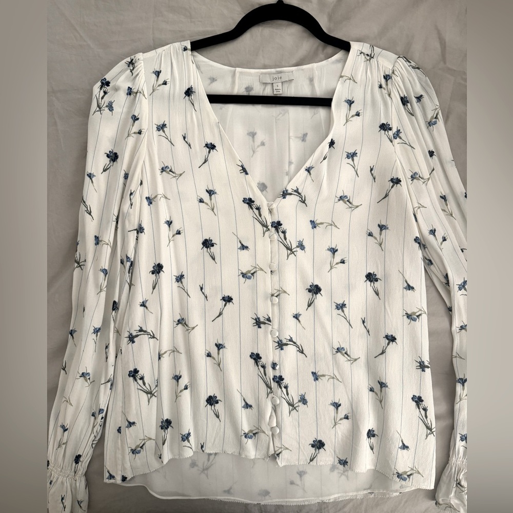 Joie size S women’s floral blouse